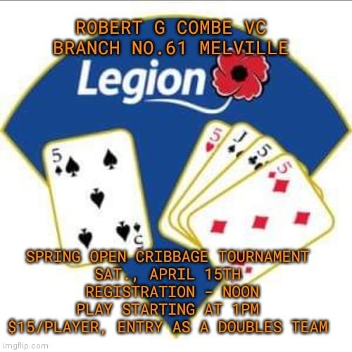 Melville Legion Open Cribbage Tournament