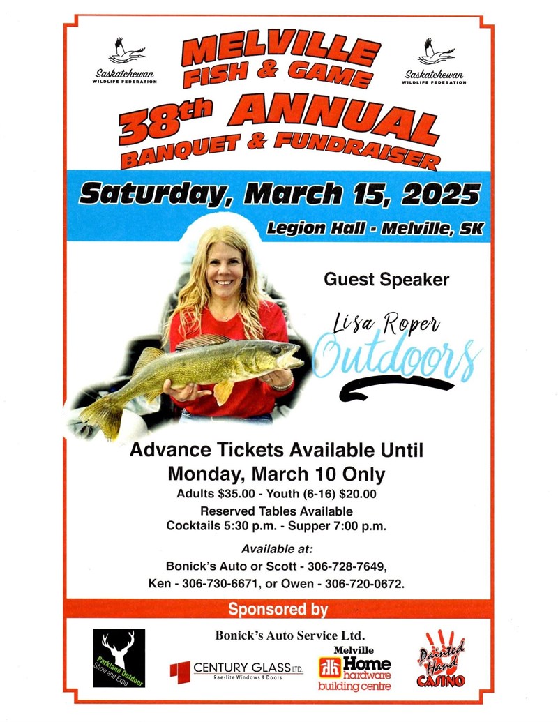 Melville Fish & Game Banquet and Fundraiser