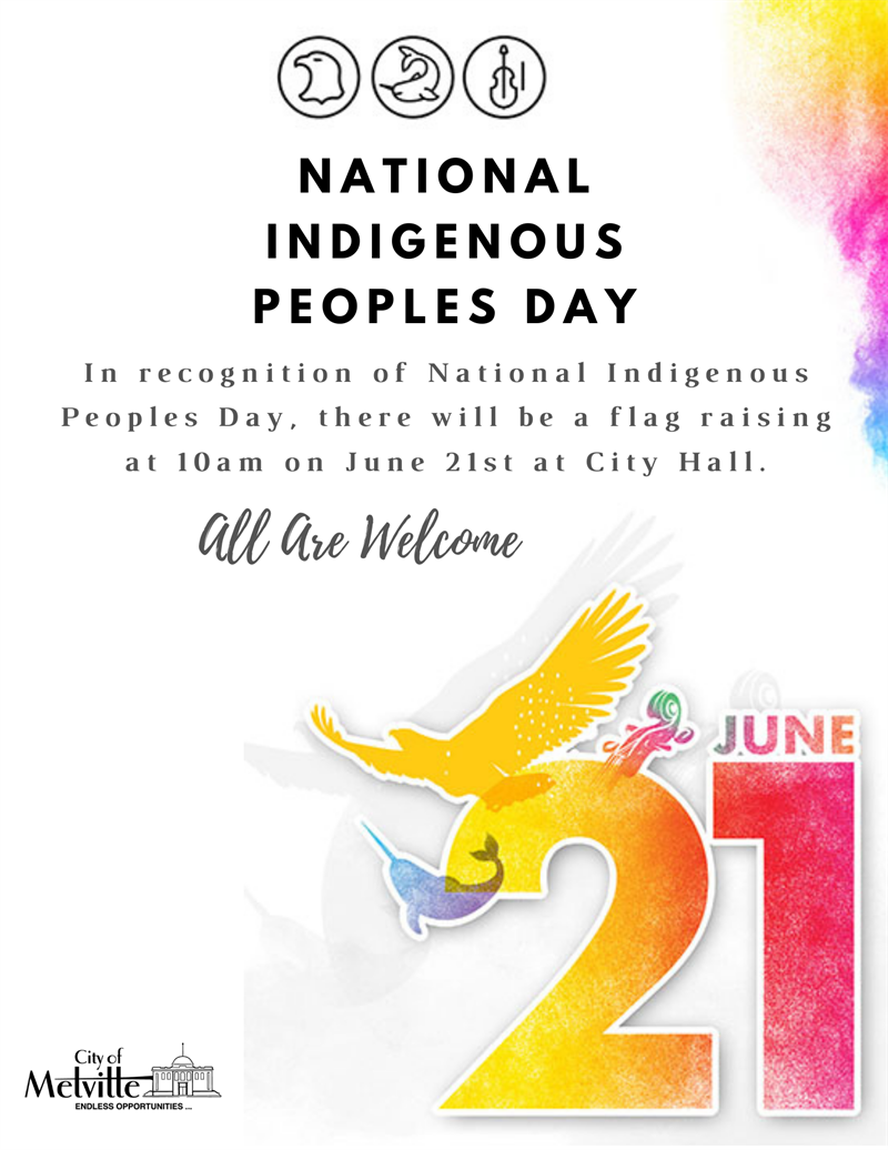 National Indigenous Peoples Day Flag Raising