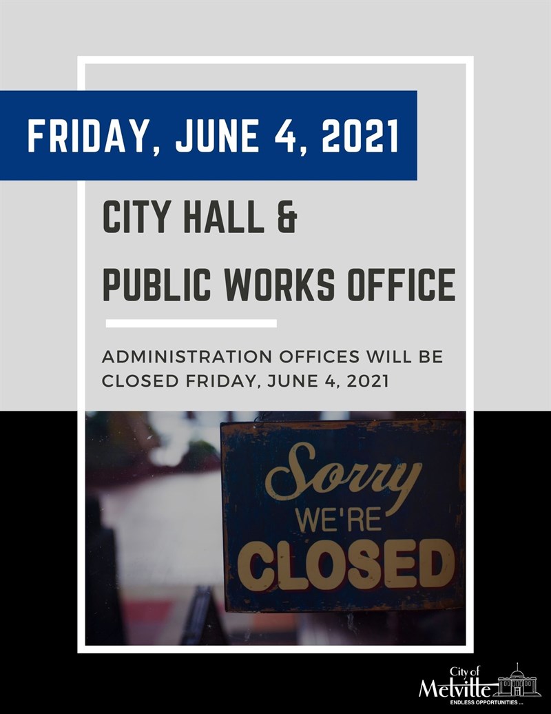 City Administration Offices Closed
